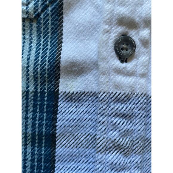 Eddie Bauer Mens/Teen/Unisex Shaket Relaxed Fit Flannel Size Medium Oversized - Picture 8 of 8